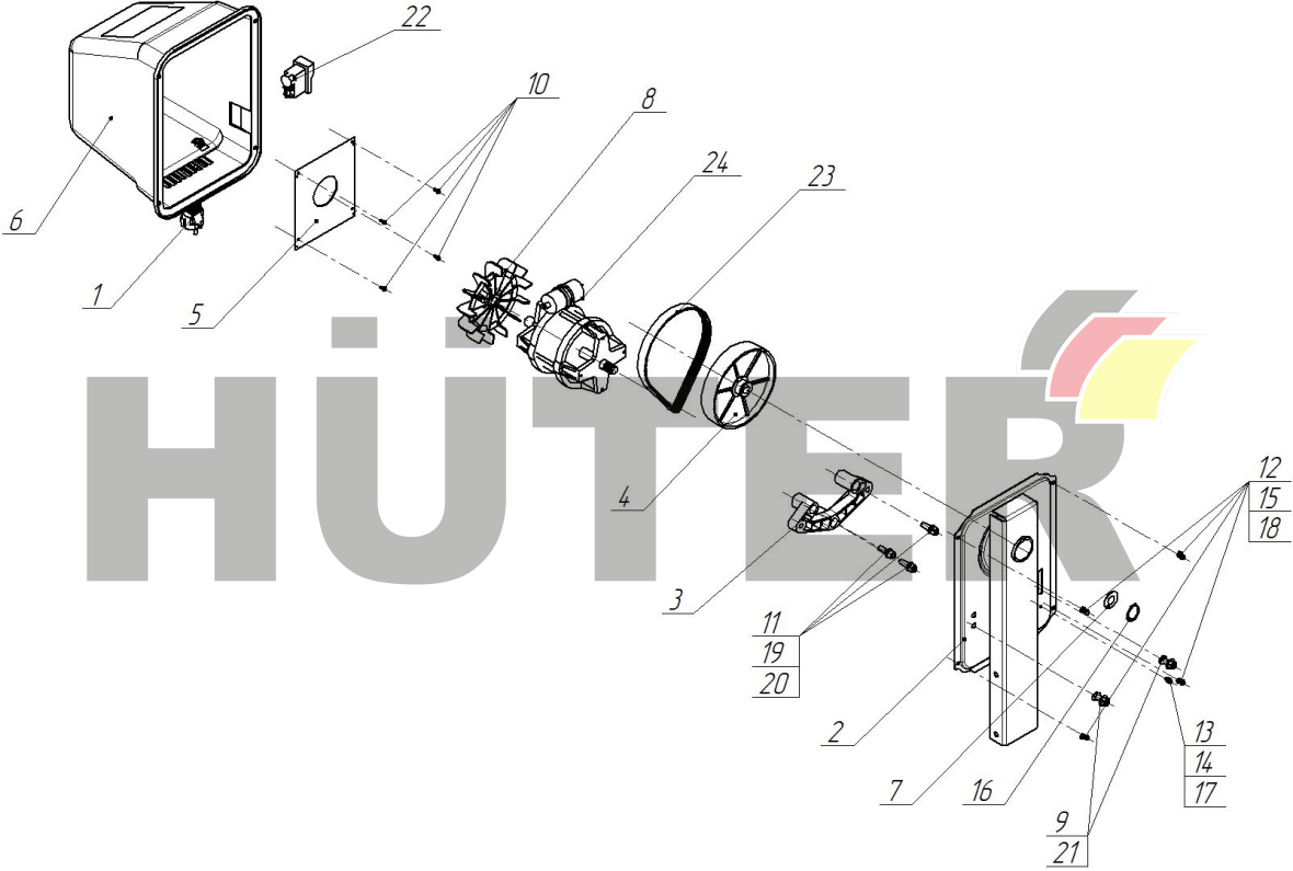 Электродвигатель TTR 74/1/17