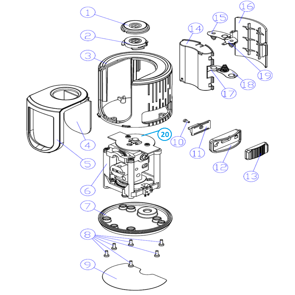 Лазерный линейный нивелир CL 20 34700